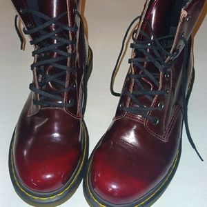 Dr Marten vegan red 1460 sz M 8 W 9